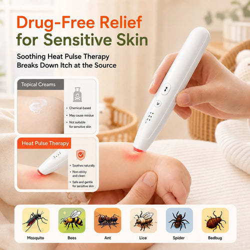 Fast Itch Relief Pen 🦟 Portable Drug-Free Heat Therapy