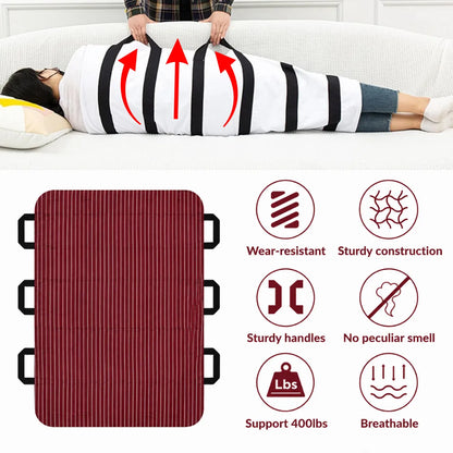 Loved One Lift And Transfer Blanket With Reinforced Handles, ❤️ Helping you move loved ones safely