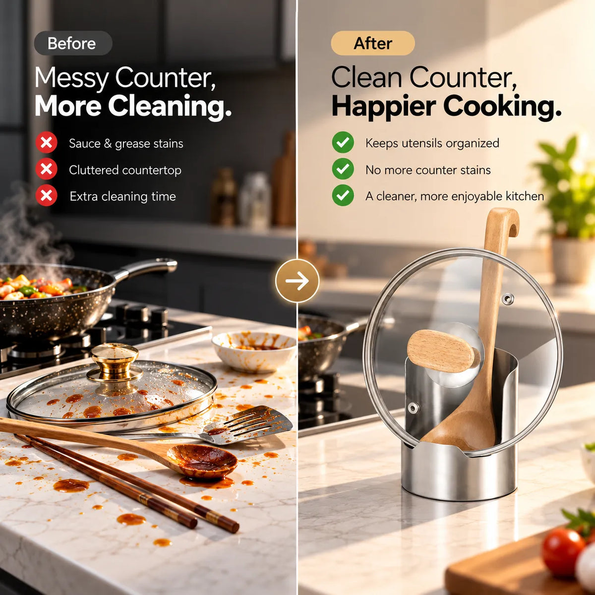 Multifunctional Kitchen Utensil Holder