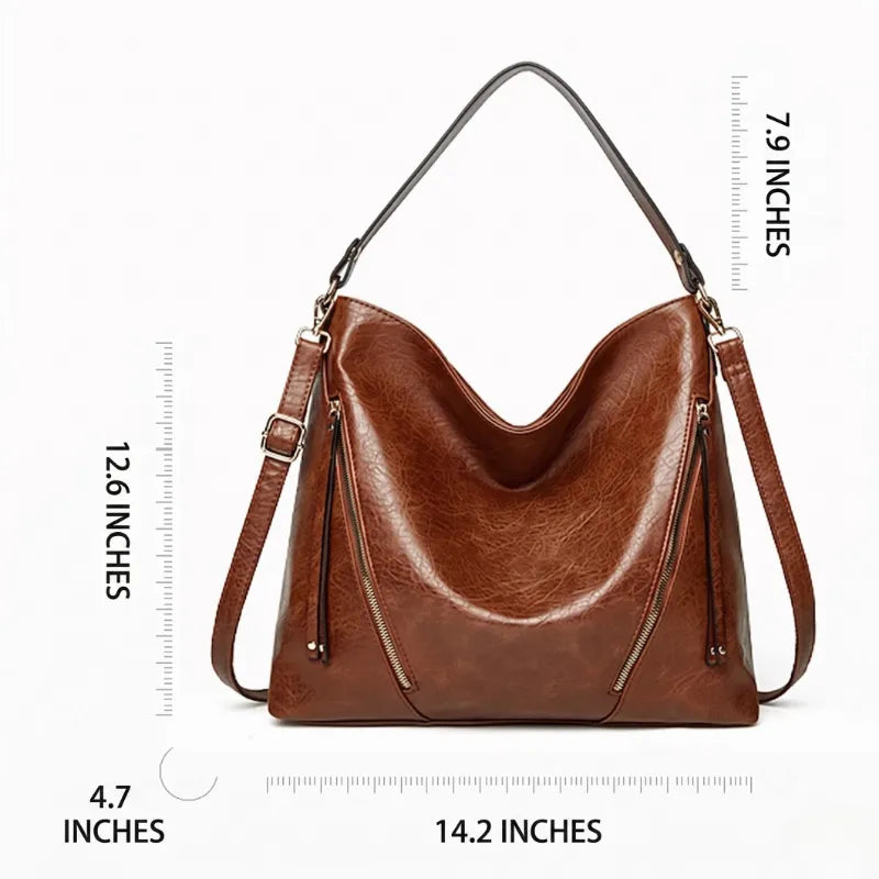 Women's Multi-Pocket Anti-Theft Handbag + FREE Zip Wallet