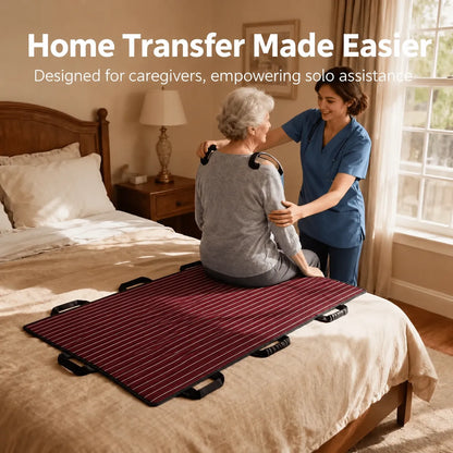 Loved One Lift And Transfer Blanket With Reinforced Handles, ❤️ Helping you move loved ones safely