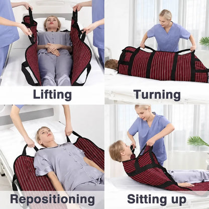 Loved One Lift And Transfer Blanket With Reinforced Handles, ❤️ Helping you move loved ones safely