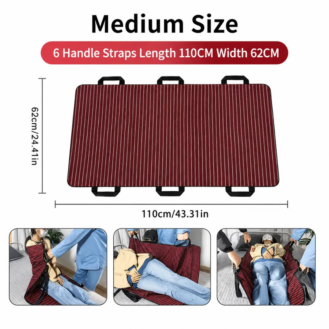 Loved One Lift And Transfer Blanket With Reinforced Handles, ❤️ Helping you move loved ones safely