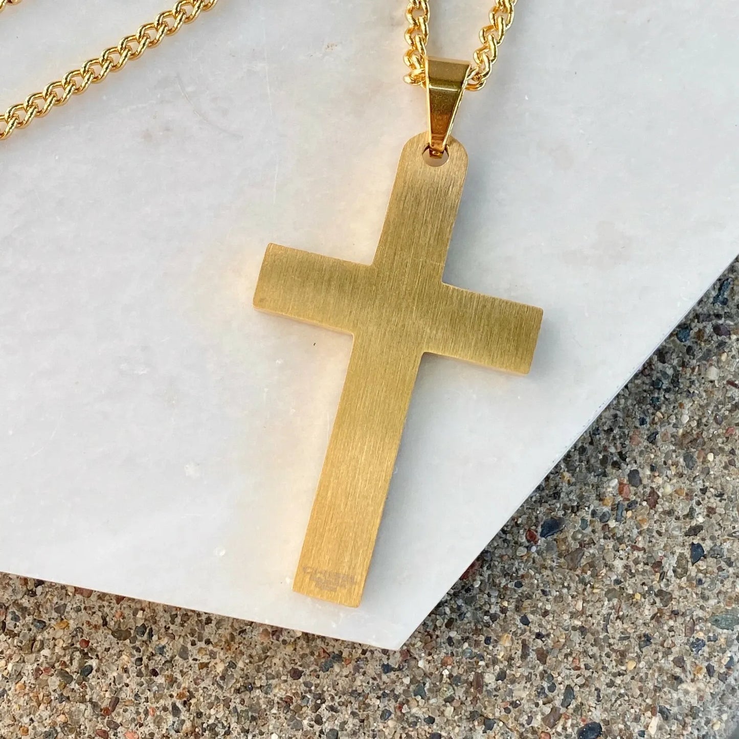 Christian Bible Verse Cross Necklace