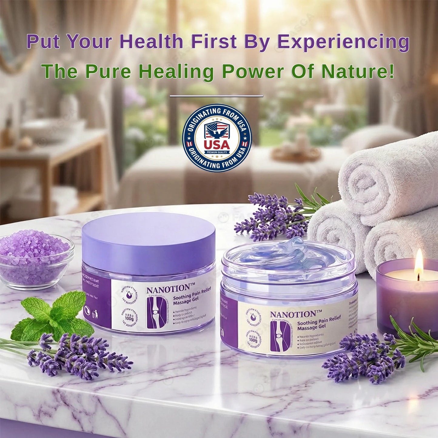 Gel Nanotion For Whole-Body Joint Pain Relief