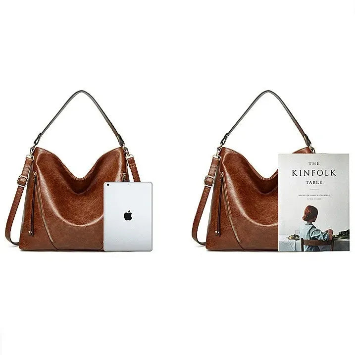 Women's Multi-Pocket Anti-Theft Handbag + FREE Zip Wallet